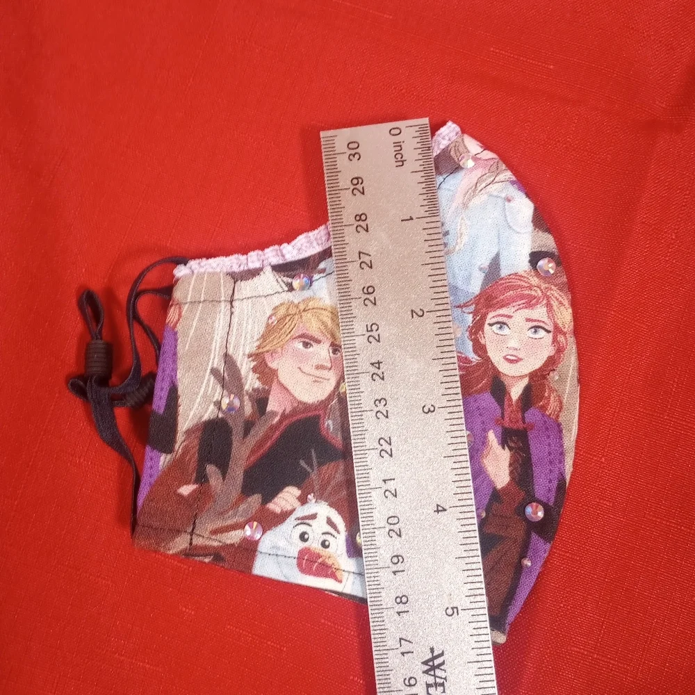 SKU 900KM Frozen Pattern With Studs, Adjustable Earpieces.